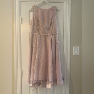 Ladies fit and flare dress